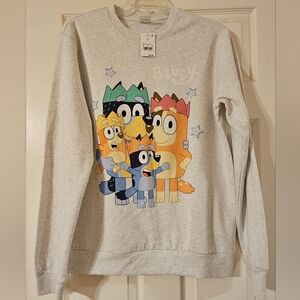 Target Gray Bluey Character Sweatshirt